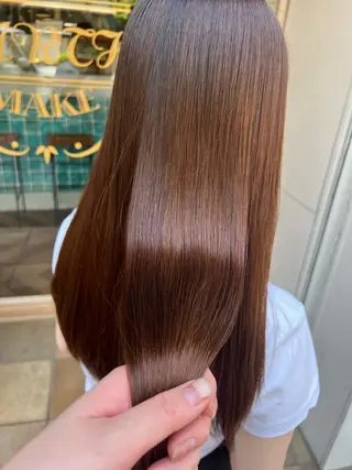 セミロング hair＆make EARTH大宮駅前店所属・くらかず あやねのヘアスタイル