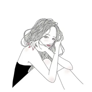 ロング GIEN 末吉 海斗のヘアスタイル