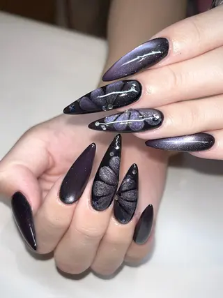 ネイル moca  心斎橋店所属・moca心斎橋店 Aina🐈‍⬛🤍のネイルデザイン