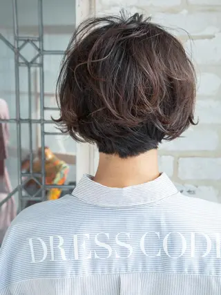 ショート La・sol HAIRのヘアスタイル