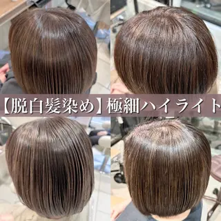 ミディアム カラー 横山 直輝のヘアスタイル