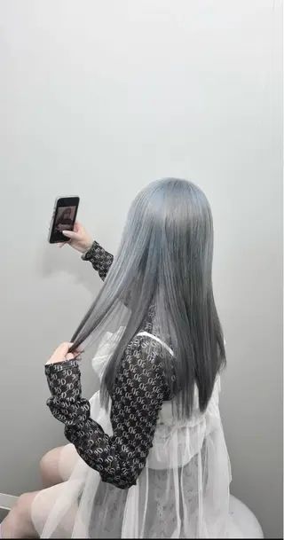 ロング 🥀高評価多数/三澤 歩夢のヘアスタイル