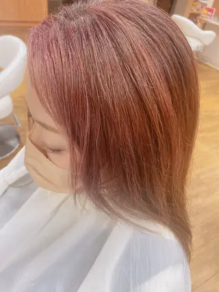 セミロング カラー sagedoue MIZUKI✂️のヘアスタイル