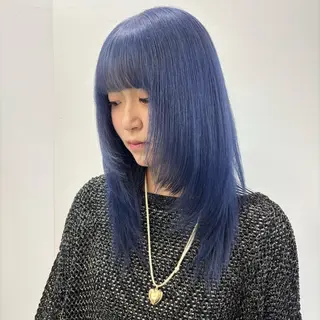 ロング カラー 🍎似合わせハイトー ン🍎ののかのヘアスタイル