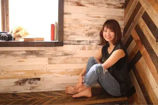 セミロング パーマ 髪質改善/茅ヶ崎 マツモト リョウのヘアスタイル