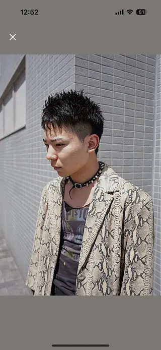 ショート メンズ Men's特化✂️ カンタロウ   横浜の眉毛・アイブロウイメージ