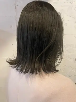 ミディアム カラー SALOWIN下北沢所属・hazuki 🌝のヘアスタイル