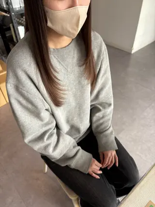 ロング 高橋 真歩のヘアスタイル