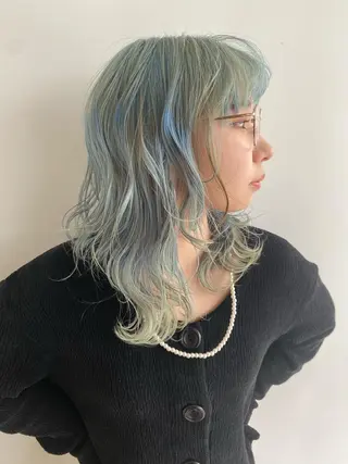 セミロング カラー nambu-GARDEN所属・上田 昂雅のヘアスタイル