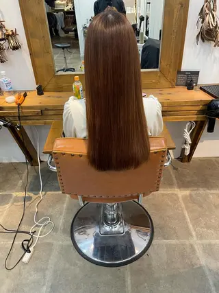 ロング 松田 恋のヘアスタイル