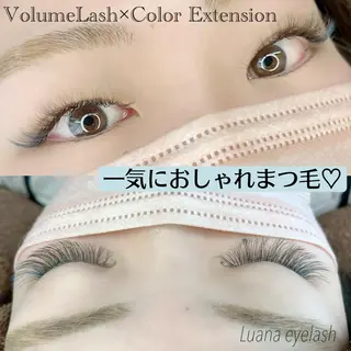 マツエク・マツパ Luana eyelashのマツエク・マツパデザイン