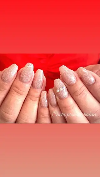 カラー ネイル Chérinail 爪のお手入れのネイルデザイン