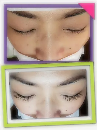 マツエク・マツパ Rouge ・ K  　のマツエク・マツパデザイン