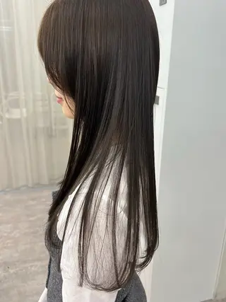 ミディアム カラー arte MAYU カットモデル募集のヘアスタイル