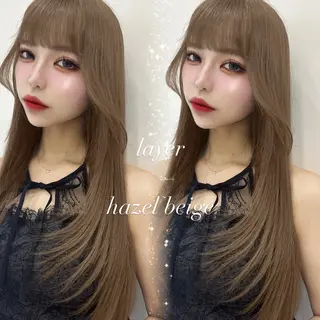 ロング カラー レイヤー ♡Miku♡のヘアスタイル