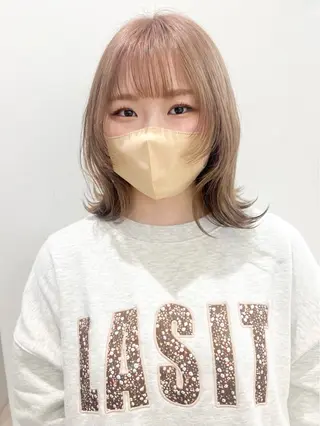 カラー 💙31日限定 💙金井悠華💙のヘアスタイル