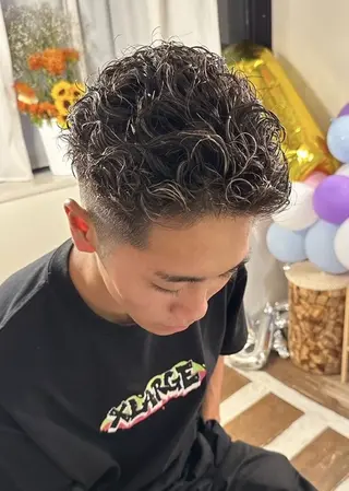 カラー パーマ メンズ mens,by cocoterrace所属・メンズ特化 美容師misakiのヘアスタイル