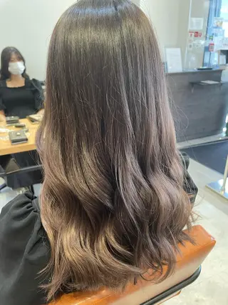 ミディアム カラー 野村 俊太のヘアスタイル