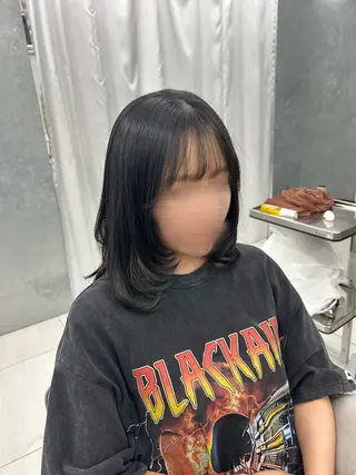 ミディアム 🩵️⋆*BASSA ゆうきのヘアスタイル