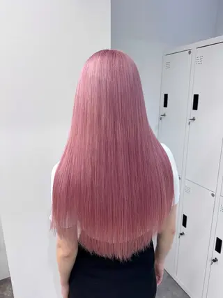 ロング 名古屋栄/PELE/ ブリーチ/asahiのヘアスタイル