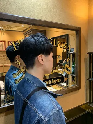 ミディアム ヒロ銀座　銀座一丁目店所属・立脇 啓佑のヘアスタイル