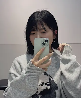 ショート カラー パーマ ヘアアレンジ メンズ 韓国ボブ/髪質改善 ニュアンス特化RYOのヘアスタイル