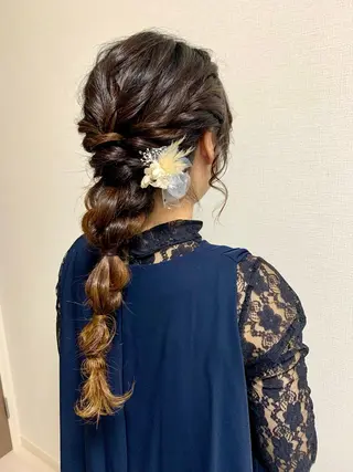 ヘアアレンジ Kikuchi Eriのヘアスタイル