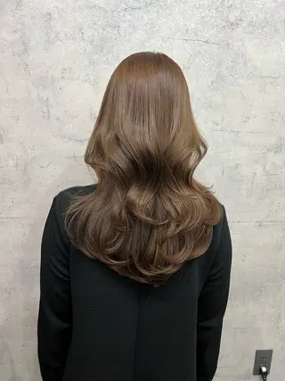 セミロング エクステ・レイヤ ーカットLay.のヘアスタイル
