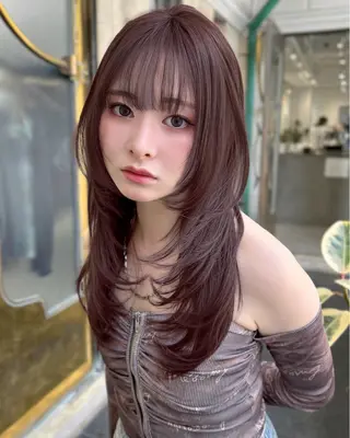 ロング カラー 艶色&髪質改善 ✨ヨシムラユウシのヘアスタイル