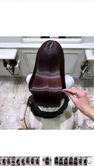 ロング カラー Siesta所属・📣髪質改善縮毛矯正 特化美容師｜庭田📣のヘアスタイル