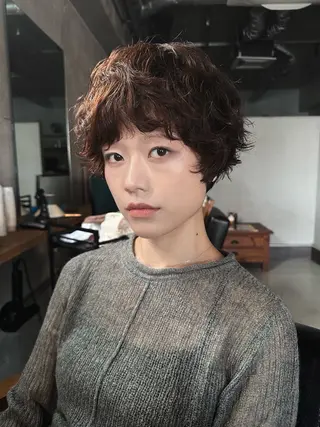 ショート 前野 日奈のヘアスタイル