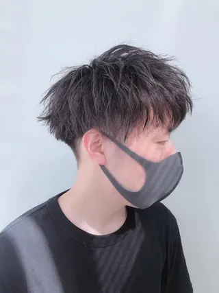 ショート ヘアアレンジ メンズ メンズZina代表 田端 麗治のヘアスタイル