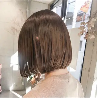 ショート ユイナ 🕊NaVI ベージュ/透明感のヘアスタイル