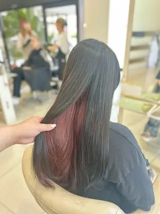 ロング ﾊｲﾄｰﾝ / 浜松 / ﾌｪﾙﾅﾝﾀﾞのヘアスタイル