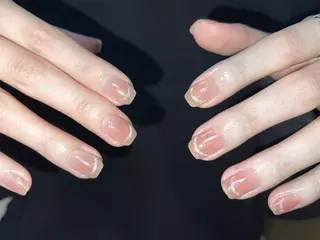 ネイル ki🍒🍒 ki ツルツルネイルのネイルデザイン