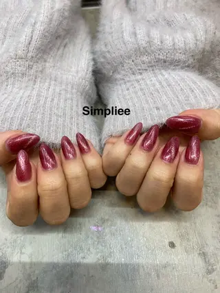 ネイル シンプリーワン 渋谷店🪄MOENAのネイルデザイン