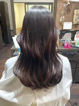 ロング カラー 渡邉 光姫のヘアスタイル