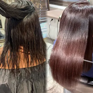 セミロング 髪質改善美髪矯正 ┊ Noeのヘアスタイル