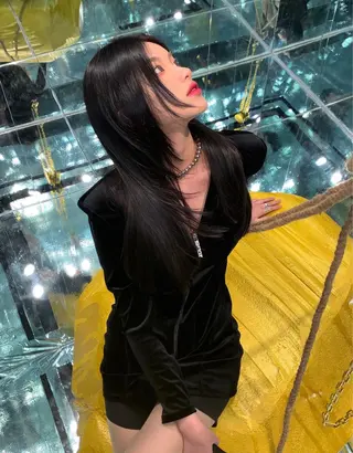 ロング 🇨🇳ワンホンヘア 下田鉄也のヘアスタイル