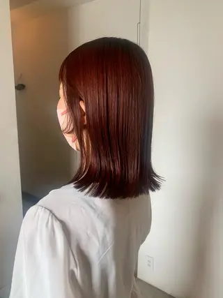 セミロング カラー room3小出 奈央子のヘアスタイル