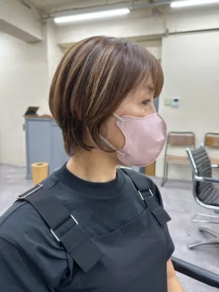 ショート メンズパーマ メンズ特化ryoのヘアスタイル