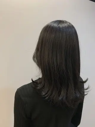 ミディアム カラー 韓国🇰🇷髪質改善 Chisaki치사키のヘアスタイル