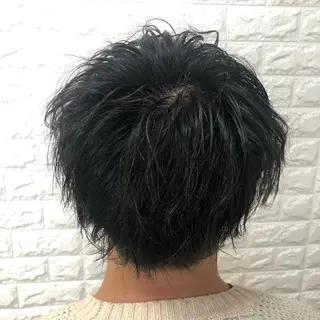 ショート パーマ メンズ 北脇 健治のヘアスタイル