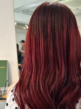 ロング カラー FavyS所属・心斎橋/カラー /りくのヘアスタイル