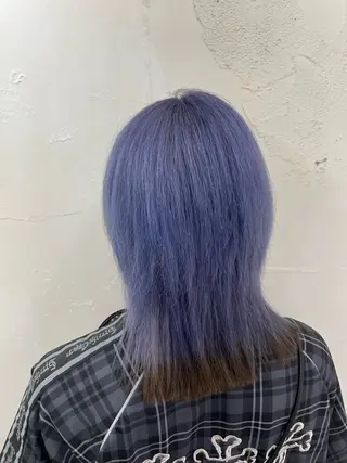 ミディアム 𝙃𝘼𝙍𝙐🎀 韓国×エクステのヘアスタイル