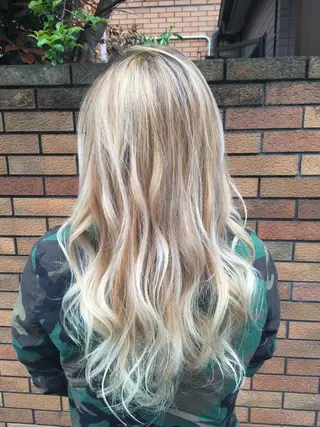 ミディアム セミロング ロング カラー ミニモお気に入り数 No.1宍戸雄弥のヘアスタイル