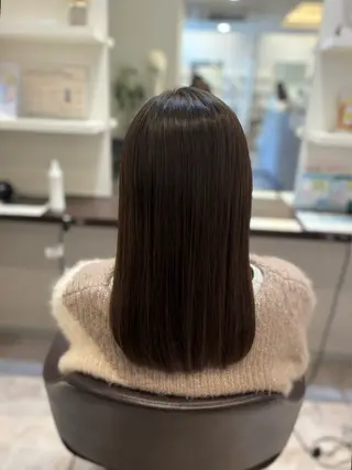 セミロング 山下 ちひろのヘアスタイル