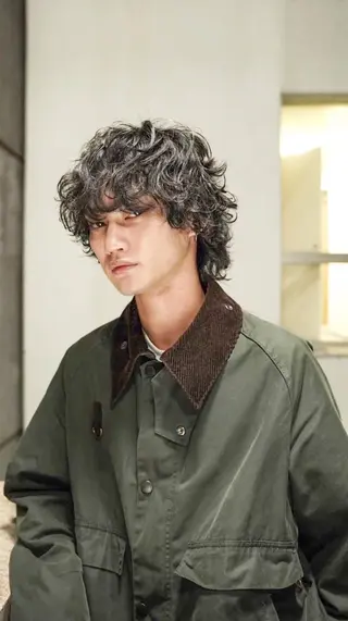 メンズ メンズカット/ ミディアム/ioriのヘアスタイル