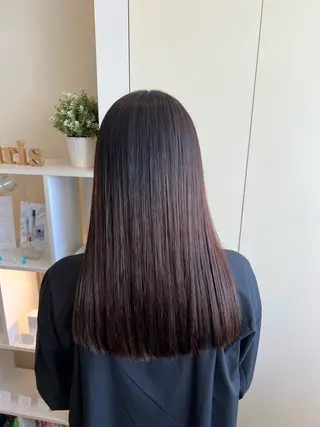 ロング パーマ 竹添 有梨沙のヘアスタイル