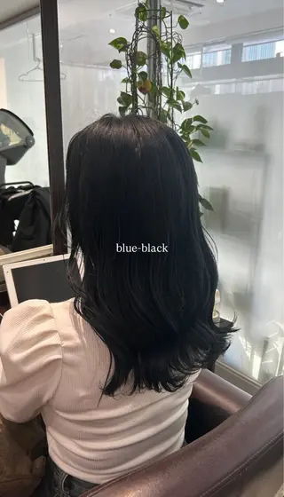 ミディアム カラー 坂本奈都美 🎀のヘアスタイル